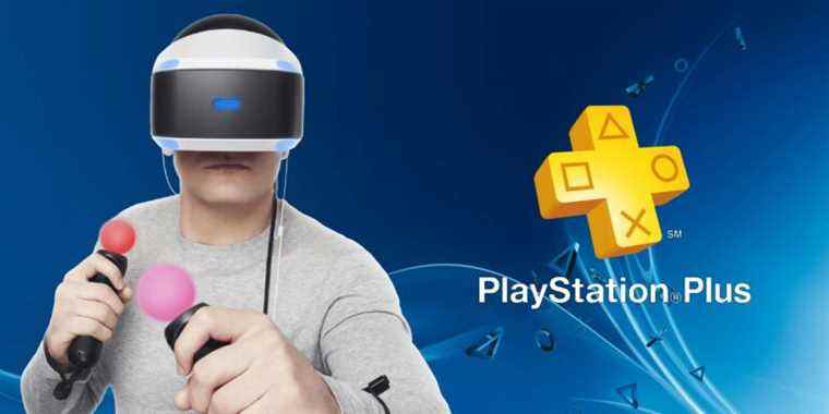 Les abonnés PlayStation Plus recevront des jeux PSVR bonus le mois prochain