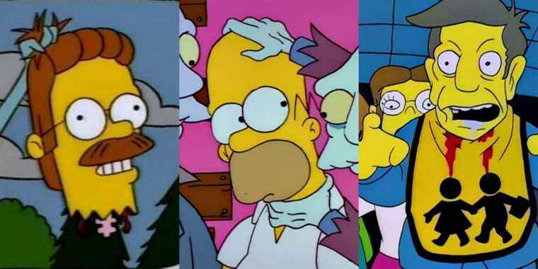 Les épisodes des Simpsons Treehouse of Horror étaient légitimement effrayants