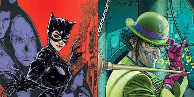 Les jouets McFarlane offrent un regard plus clair sur Catwoman et les looks du Riddler pour Batman