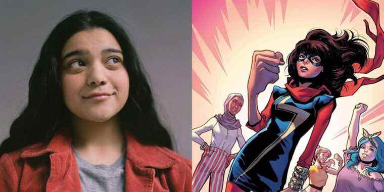 Mme Marvel Promo Art confirme un grand changement dans les pouvoirs de Kamala Khan