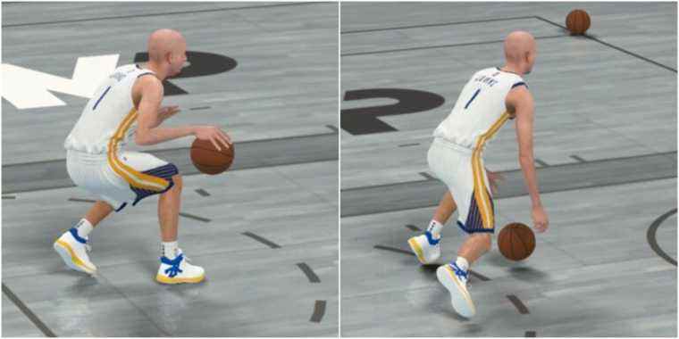 NBA 2K22 : les meilleurs mouvements de dribble