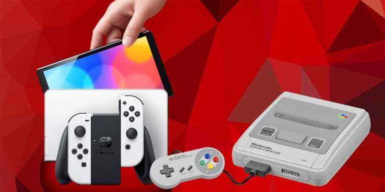 Nintendo Switch OLED Skin est un hommage à Super Famicom