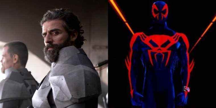 Oscar Isaac sur le retour possible de Spider-Man: Into The Spider-Verse 2