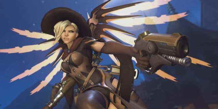 Overwatch Mercy Halloween Skin Concept la combine avec Joker