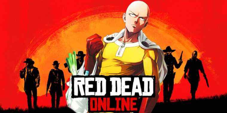 Red Dead Online Player transforme son personnage en One Punch Man