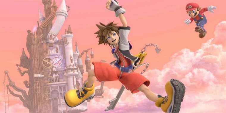 Super Smash Bros. Ultimate donne la forme Sora Valor lors d’un double maniement