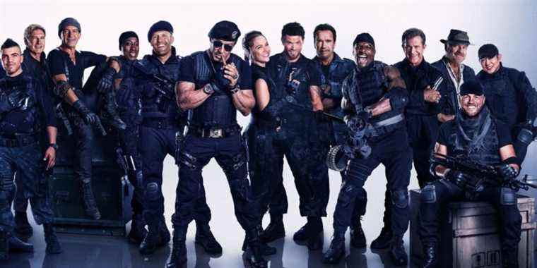 Sylvester Stallone partage plus de regards en coulisse sur Expendables 4