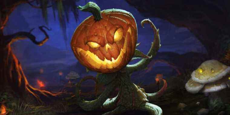 Un fan de World of Wacraft sculpte une Jack-O-Lantern qui tire sur Blizzard