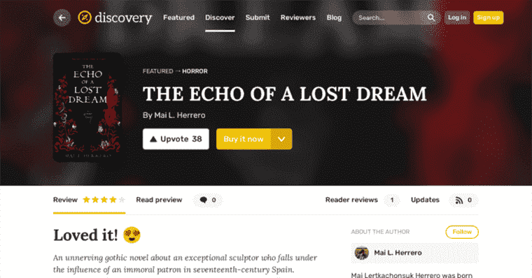 THE ECHO OF A LOST DREAM by Mai L. Herrero – Reviewed by Michelle Hogmire