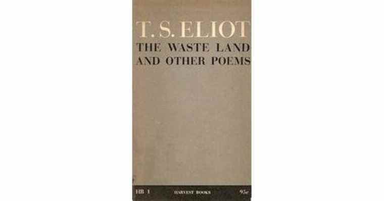 The Waste Land et autres poèmes de TS Eliot