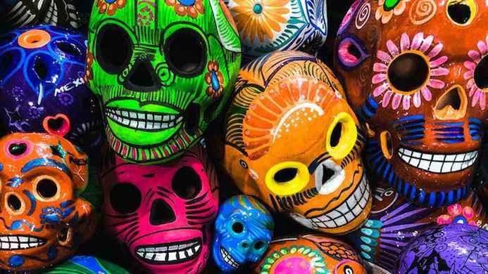 8 livres qui présentent Día de muertos