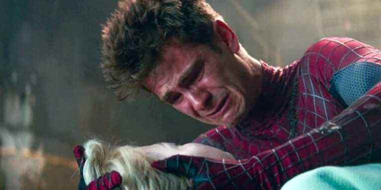 Andrew Garfield dit que jouer à Spider-Man a été une expérience déchirante