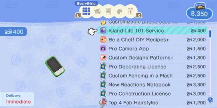 Animal Crossing: New Horizons – Qu’est-ce que le service Island Life 101