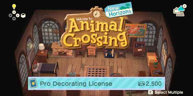 Animal Crossing: New Horizons – Qu’est-ce qu’une licence de décoration professionnelle (et où l’obtenir)