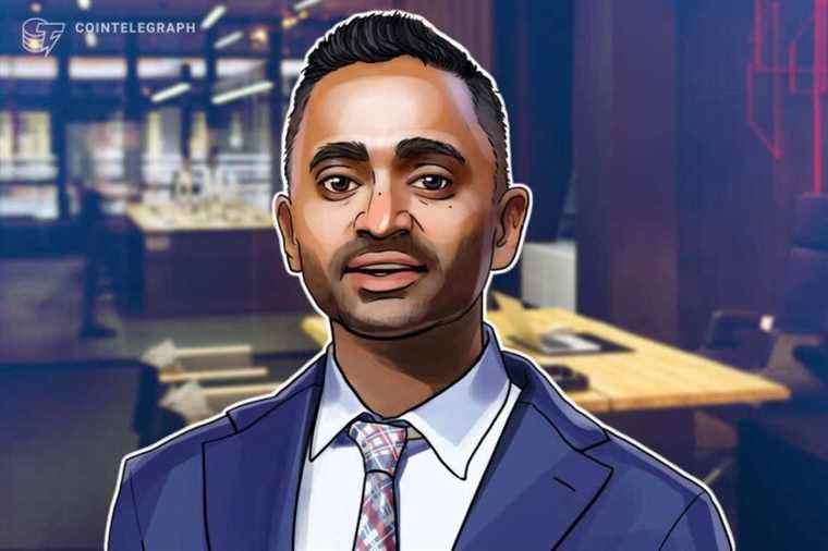 Chamath Palihapitiya cède 15% de sa participation dans SOFI