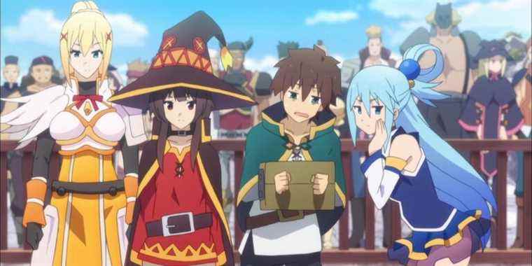 Comment KonoSuba prend des personnages odieux et les rend sympathiques