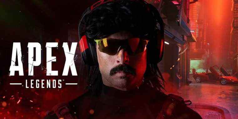 Dr Disrespect explique pourquoi il a arrêté de diffuser Apex Legends