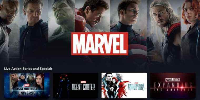 Endgame et plus de films MCU obtiennent un rapport d’aspect IMAX sur Disney +