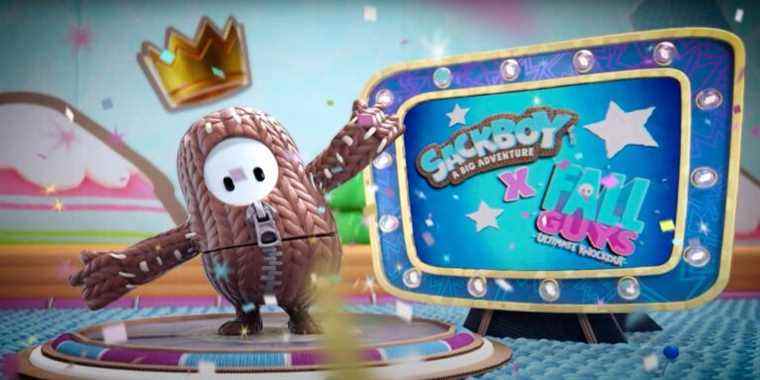 Fall Guys se croise avec Sackboy