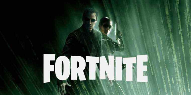 Fortnite Crossover avec The Matrix Leaks en ligne