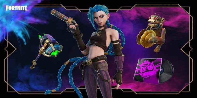 Fortnite ajoute Jinx de League of Legends