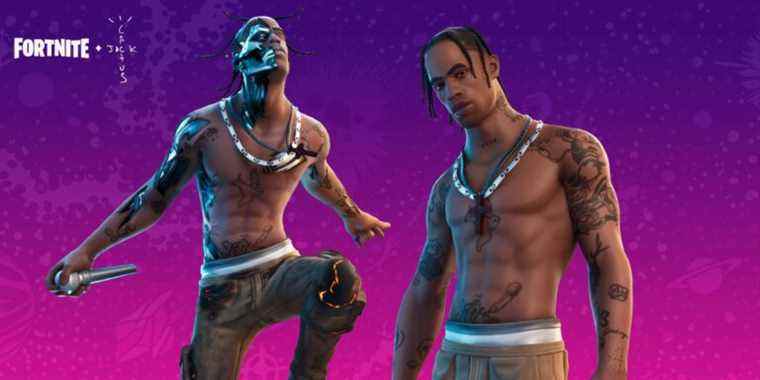 Fortnite supprime l’émote de Travis Scott