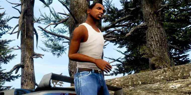 GTA Trilogy San Andreas a un problème étrange avec les tatouages ​​de CJ