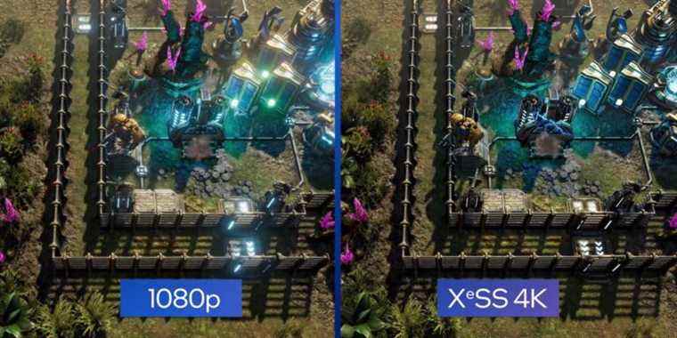 Intel présente l’upscaling XeSS dans The Riftbreaker