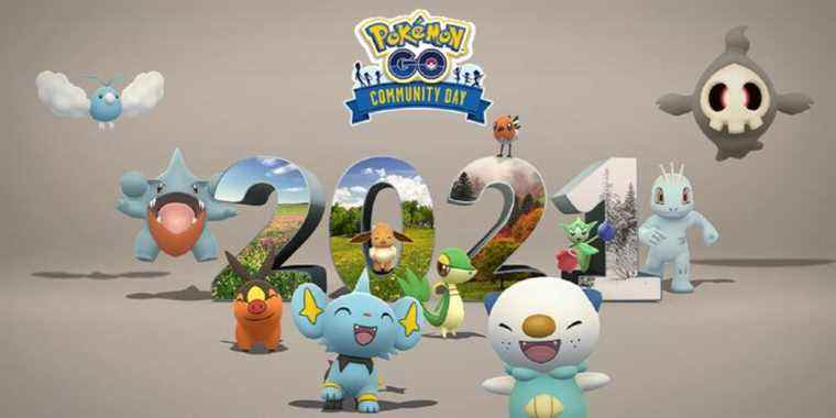 La journée communautaire Pokemon GO de décembre 2021 comprend plus de 20 Pokémon