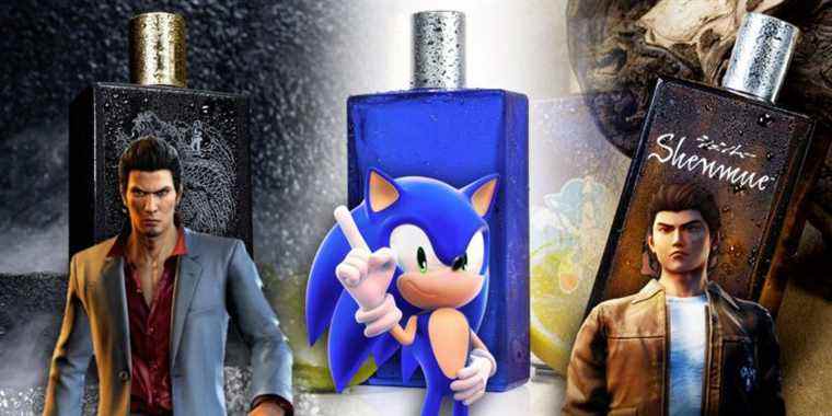 La nouvelle gamme de parfums de Sega prouve qu’aucune marchandise de jeu n’est trop étrange