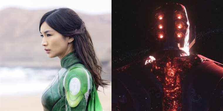 La star d’Eternals Gemma Chan partage un nouveau regard BTS sur Sersi et d’autres héros