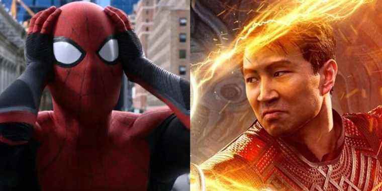 La star de Shang-Chi Simu Liu s’amuse avec Spider-Man