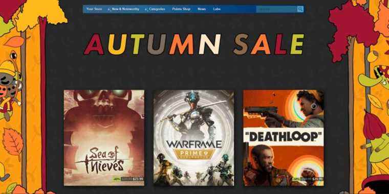 La vente d’automne Steam est maintenant en ligne