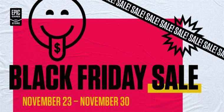 La vente du Black Friday 2021 d’Epic Games Store est en ligne