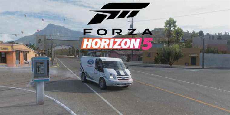 Le joueur Forza Horizon 5 crée une camionnette de livraison Amazon Prime dans le jeu