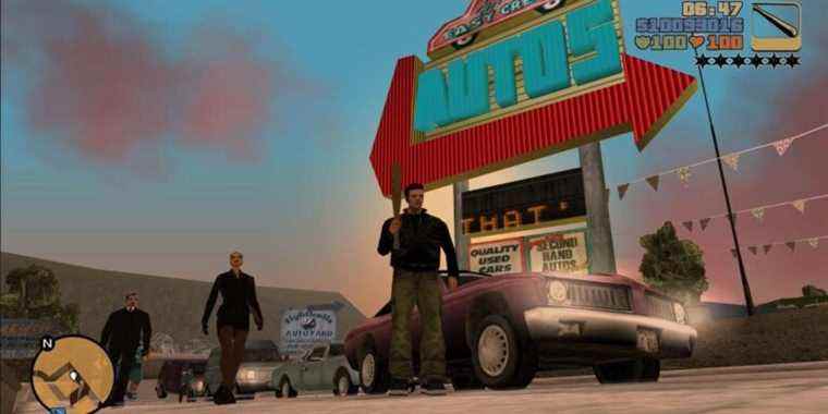 Le joueur de GTA San Andreas souligne le déclassement du restaurant dans l’édition définitive