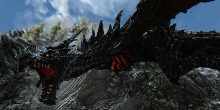 Le joueur de Skyrim trouve un dragon supplémentaire dans Labyrinthian