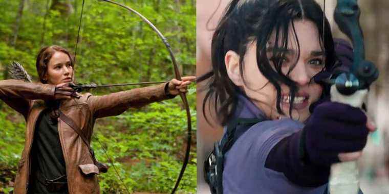 Le nouveau clip Hawkeye fait un clin d’œil à son collègue Archer Katniss Everdeen