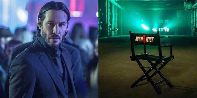 Le titre de John Wick 4 a peut-être été révélé alors que le tournage se termine