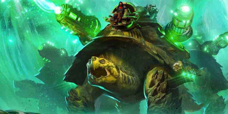 Les joueurs de Guild Wars 2 peuvent élever leur propre tortue de siège dans End of Dragons