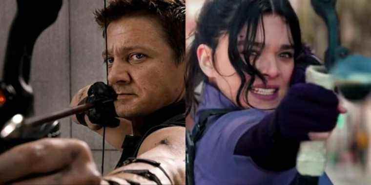 Les nouvelles photos de Hawkeye présentent Kate Bishop de Hailee Steinfeld en action