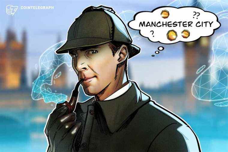 Les responsables de Manchester City signent et suspendent leur partenariat avec une mystérieuse entreprise de cryptographie dans la semaine