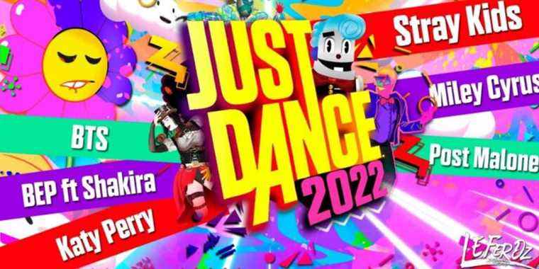 Liste des chansons de Just Dance 2022