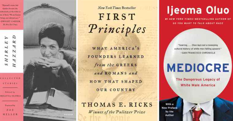 Nouveau dans le livre de poche : « First Principles » et « The Searcher »