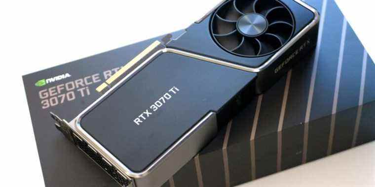 Nvidia 3080 TI 12 Go et 3070 Ti 16 Go devraient arriver en janvier