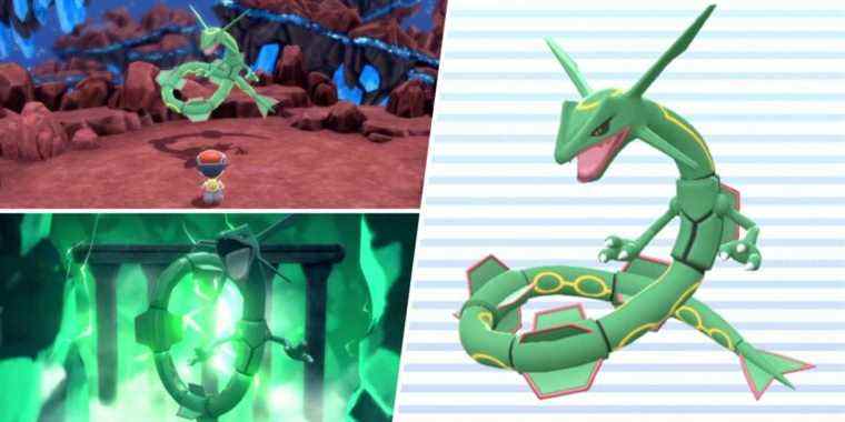 Où trouver et attraper Rayquaza