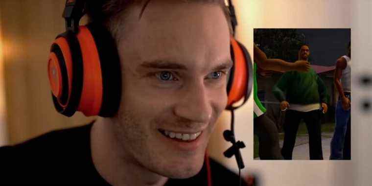 PewDiePie compare la trilogie GTA à Cyberpunk 2077