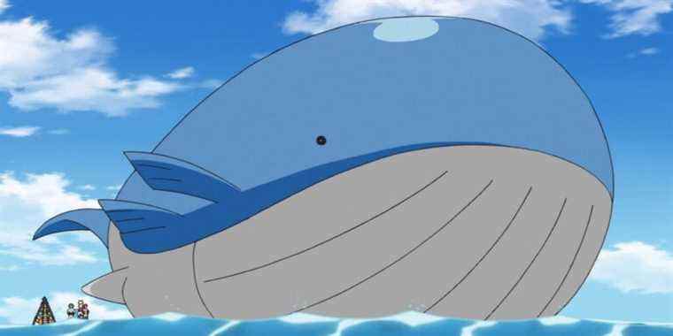 Pokemon Brilliant Diamond et Shining Pearl Modder remet Wailord à sa taille appropriée