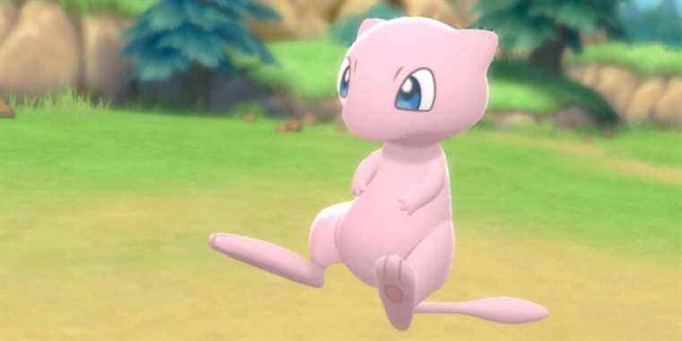 Pokémon mythique qui peut être débloqué grâce à la connectivité