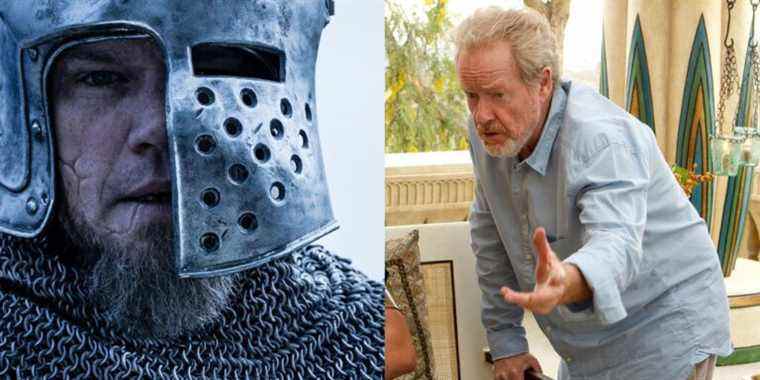 Ridley Scott dit à qui il reproche les échecs au box-office du dernier duel